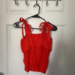 Tie Shoulder Tank Top